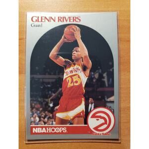 Doc Rivers 1990-1991 NBA Hoops #32 - Atlanta Hawks - NBA - Fresh Pull